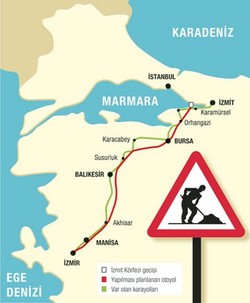 Başbakan, Temel Atmama İlkesini Gebze-İzmir Otoyolu için Bozacak