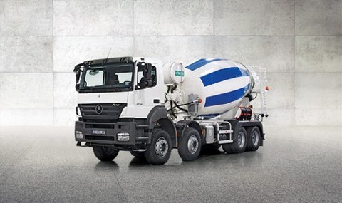 Mercedes-Benz Türk'ün Yeni Beton Mikseri 'Axor 3236B'
