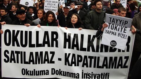 Okuluma Dokunma İnisiyatifi'nden Siyasilere Çağrı: Okullar Halkındır, Satılamaz