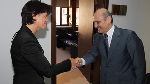 Bakan Doris Leuthard, Çevre ve Şehircilik Bakanı Erdoğan Bayraktar ile Biraraya Geldi