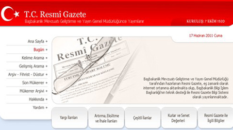 OSB Uygulama Yönetmeliğinde Değişiklik