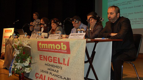 TMMOB Engelli Mühendis Mimar Şehir Plancıları Çalıştayı Ankara'da Gerçekleştirildi