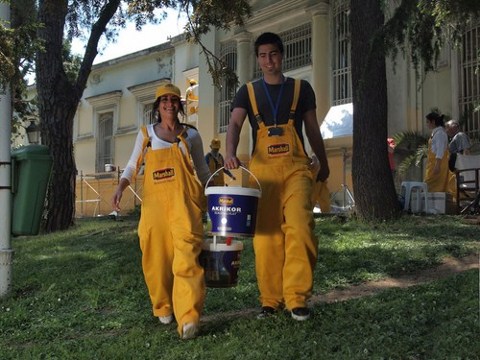 AkzoNobel Marshall Renk Hareketi, Yıldız Sarayı’na Ulaştı