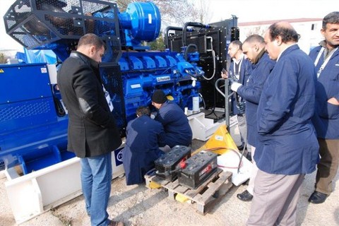 FG Wilson Jeneratör Akademisi Erbil'de