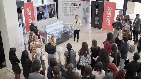 AURA-SAMET KAMPÜS’25 “Mimarlık ve Turizm” Başlıklı Panel ile Antalya’daydı