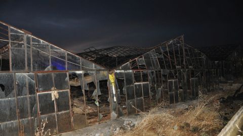 Antalya'da Hortum; Seralar Zarar Gördü, Evlerin Çatısı Uçtu