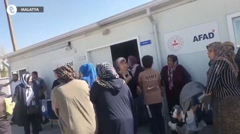 Depremzedelere Konteyner Kenti Boşaltın Tebligatı