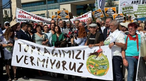 Toprağımızı Vermiyoruz Kampanyası’ndan Yürütmeyi Durdurma Çağrısı