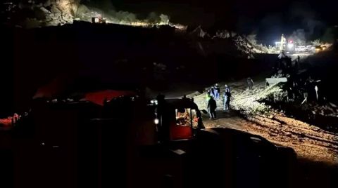 Ordu'da Taş Ocağında Göçük