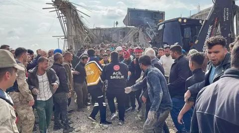 Şanlıurfa’da Beton Dökümü Sırasında Göçük
