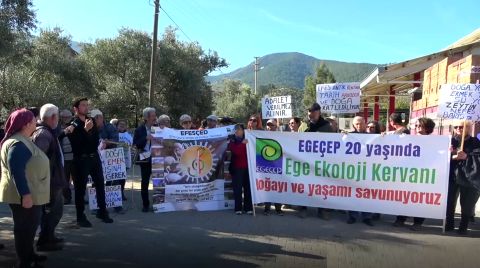 Ege’de Doğa Talanına Karşı Dayanışma Büyüyor
