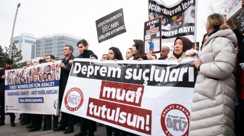 Depremde Yakınlarını Yitirenler, 11. Yargı Paketine Karşı Nöbet Başlattı