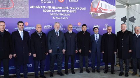 İstanbul'a 5 Kilometrelik Yeni Metro Hattı Geliyor