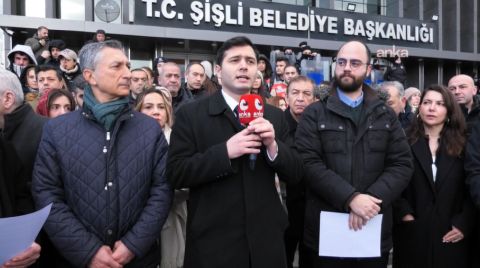 Şişli'nin Kanal İstanbul'una Karşı Eylem