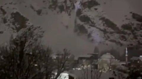 Van’da Çığ Felaketi
