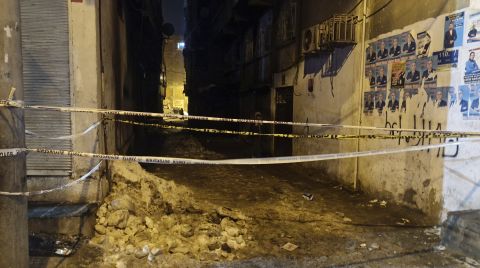 Diyarbakır’da Bir Binanın Kolonu Çatladı; 3 Bina Tahliye Edildi