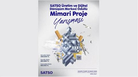 SATSO Üretim ve Dijital Dönüşüm Merkezi Ödüllü Mimari Proje Yarışması