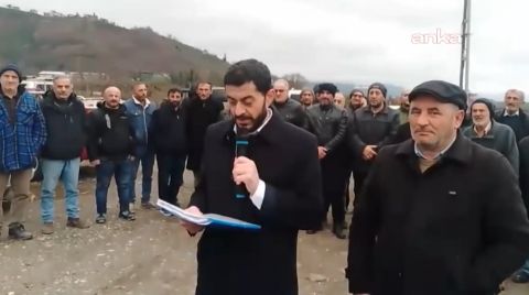 Rize İyidere'de 'Kamulaştırma' Tepkisi
