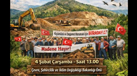 ‘Sakin Şehre’ Yapılacak Maden Ocağına Tepki