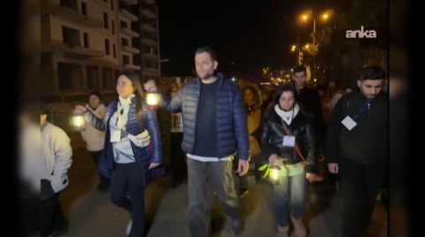 6 Şubat’ta Yaşamını Yitirenler Sessiz Yürüyüşle Anıldı