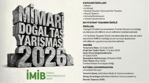 13. Mimari Doğal Taş Yarışması