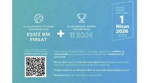 Saint-Gobain Mimarlık Öğrencileri Yarışması 2026