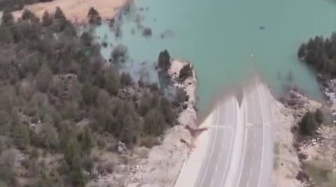 Konya-Antalya Yolu Göle Döndü