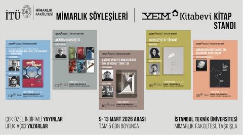 YEM Kitabevi Yazarları ve Kitapları 5 Gün Boyunca İTÜ’de