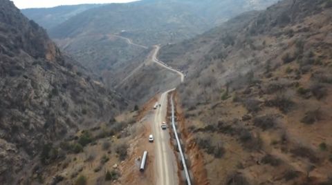 Göksu Havzası Yamaç Arazilerin Sulanması için 105 Km Boru Döşendi