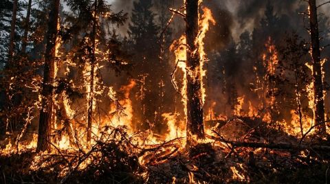 2025’te 81,4 Bin Hektar Orman Kül Oldu