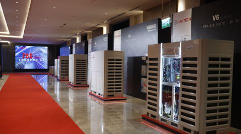 HANTECH, Avrupa'nın En Büyük VRF Pazarı Türkiye'de Yüzde 5 Pazar Payı Hedefliyor