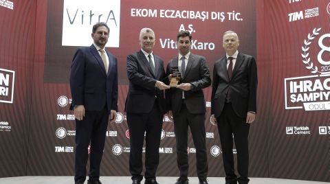 Eczacıbaşı VitrA, 8 Yıldır Üst Üste İhracat Şampiyonu