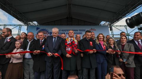 Kuştepe Spor Tesisi ve Zemin Altı Otopark’ı Hizmete Açıldı