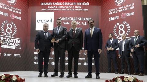 İhracatın Şampiyonları’nda Creavit’e Çifte Ödül!