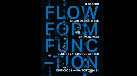Geberit, Milan Design Week’te Suyun Akışını Yeniden Yorumluyor