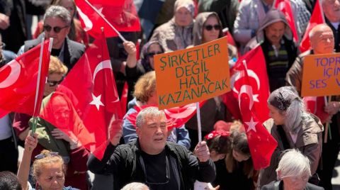 Fatsa’da Halk “Madene Hayır” Dedi