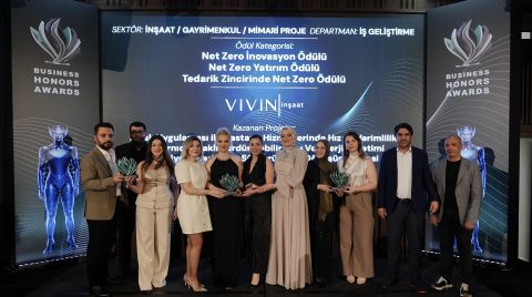 Vivin İnşaat’ın Başarısı Üç Ödül ile Taçlandırıldı