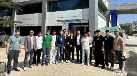 Demirdöküm, Meslek Lisesi Öğrencilerini Ağırladı
