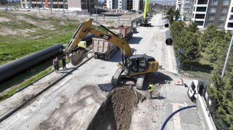 ASKİ’den Sincan ve Etimesgut’un Su Altyapısına Neşter