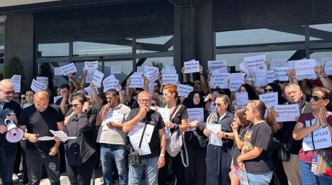 Bursa’da Atış Yapı Mağdurlarından Eylem