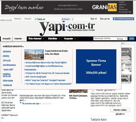 yapi.com.tr bölüm sponsorluğu örneği