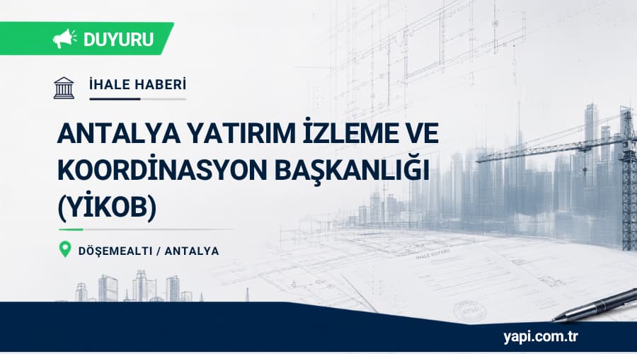 Antalya YİKOB Yusuf Ziya Öner Fen Lisesi Pansiyon İhale İlanı