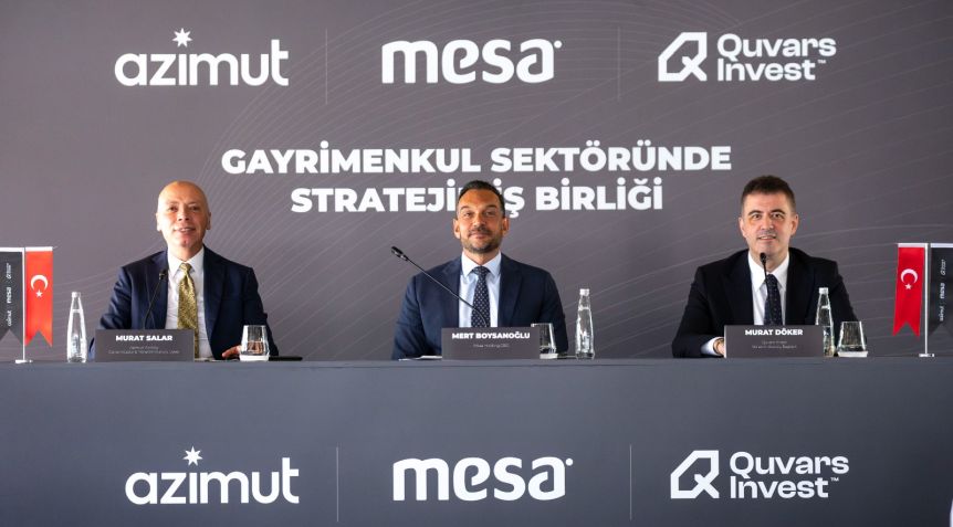 Azimut Portföy, Mesa ve Quvars Invest’den Gayrimenkul Sektöründe Stratejik İş Birliği