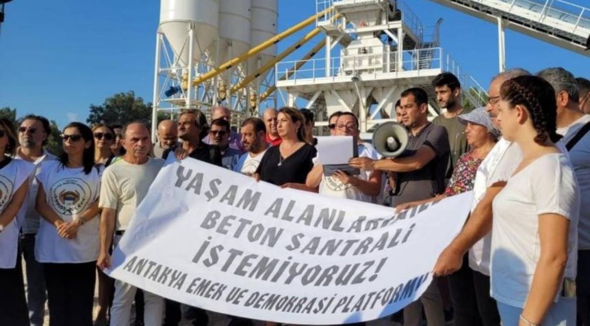 Hatay’da Yeni Beton Santrallerine Onay Verilmesi Tepki Çekiyor