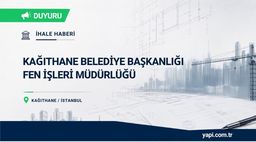 İstanbul Kağıthane İlçesi Katlı Otopark İhalesi