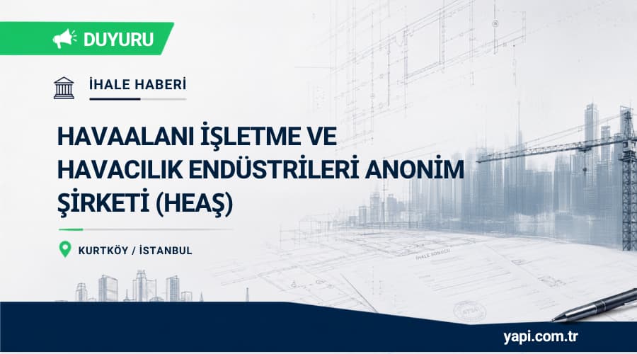 İstanbul Sabiha Gökçen Havalimanı Ana Nizamiye Giriş Düzenlemesi Yapım İhalesi