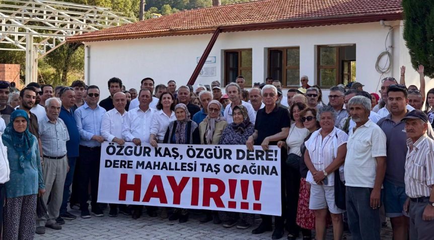 Kaş Köylüleri Mermer Ocaklarını İstemiyor