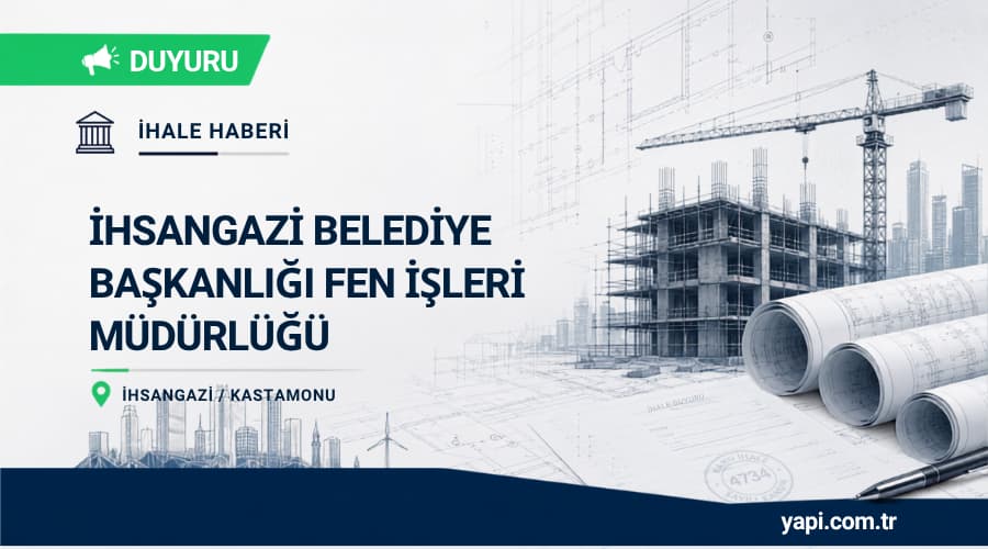 Kastamonu İhsangazi'ye Yeni Spor Salonu ve Tenis Kortu İhalesi