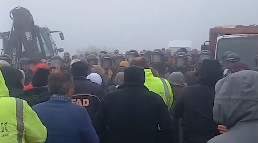 Turnalık Yaylası’nda Maden Çalışmalarına Protesto
