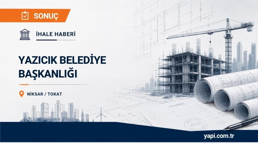 Yazıcık Belediye Başkanlığı Parke Kaplama İhale Sonucu